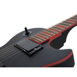 DIMAVERY LP-800 E-Guitar, satin black